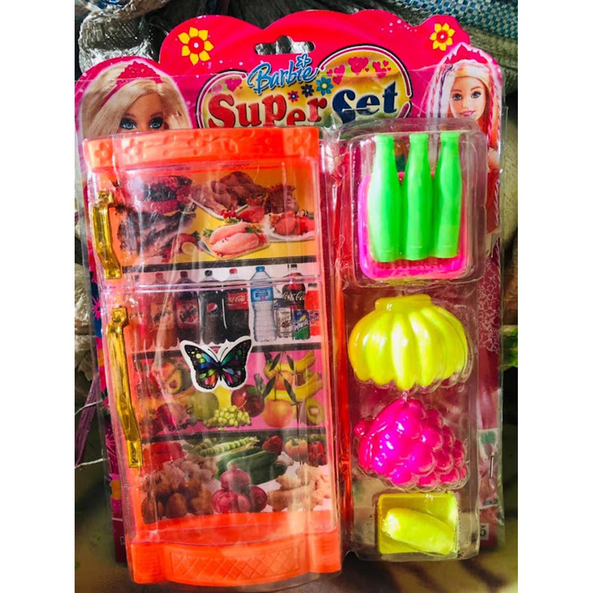 Kids Refrigerator Toy With Accessories