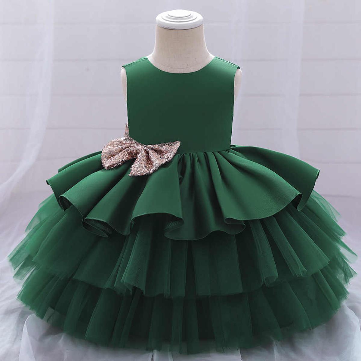 Girls Princess Dress Infant Birthday Girl Party Dress Wedding Dress Size 1 8 Yrs Size Daraz.pk