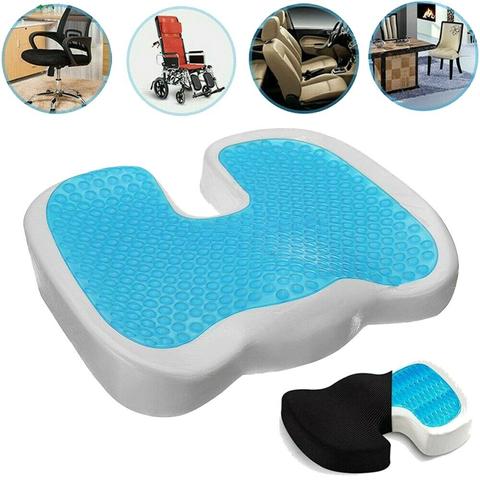 Cooling Gel Memory Foam Seat Cushion - Breathable Coccyx Cushion 12