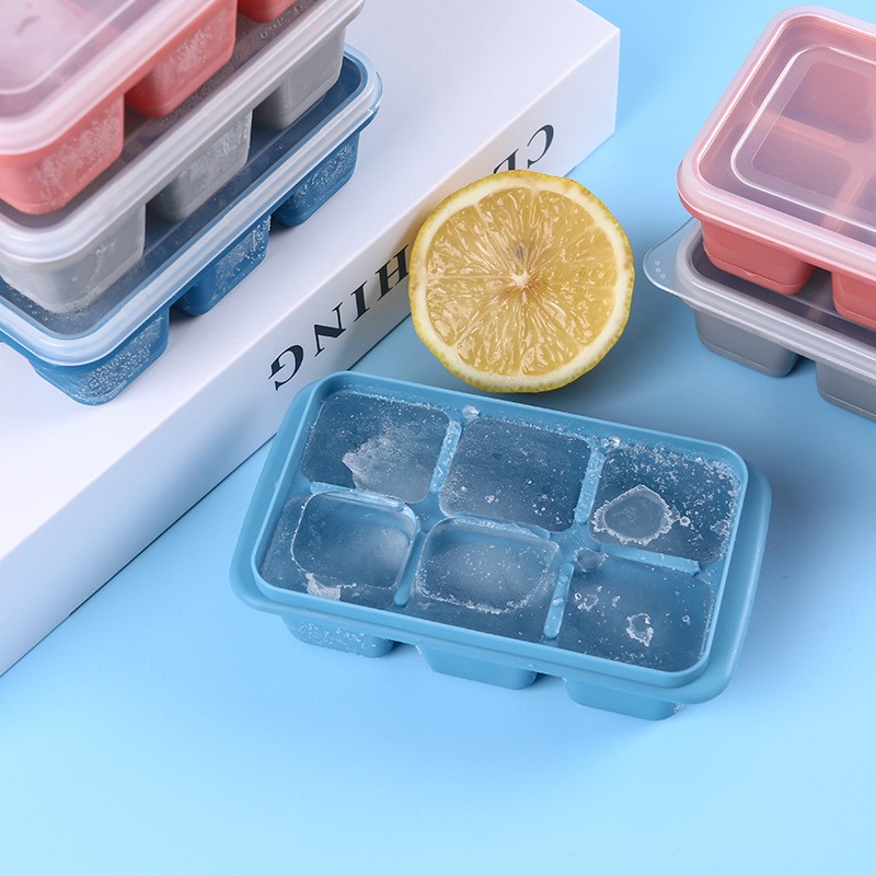 Ice Cube Ice Mold Household Silicone Ice Tray Pack Of 3