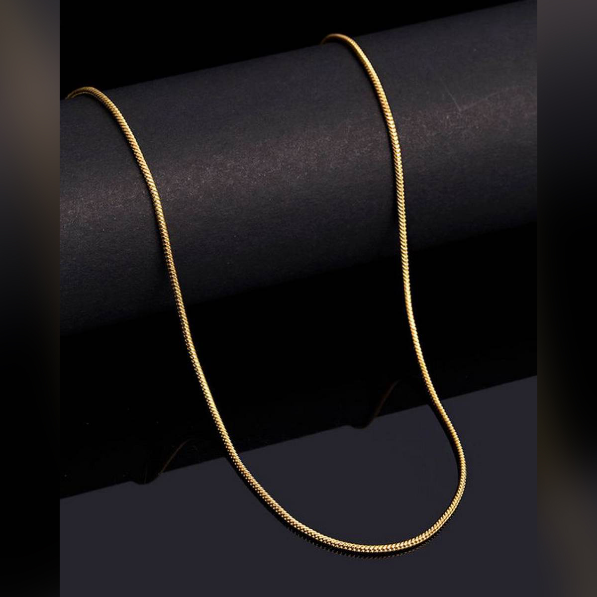 golden snake chain for women