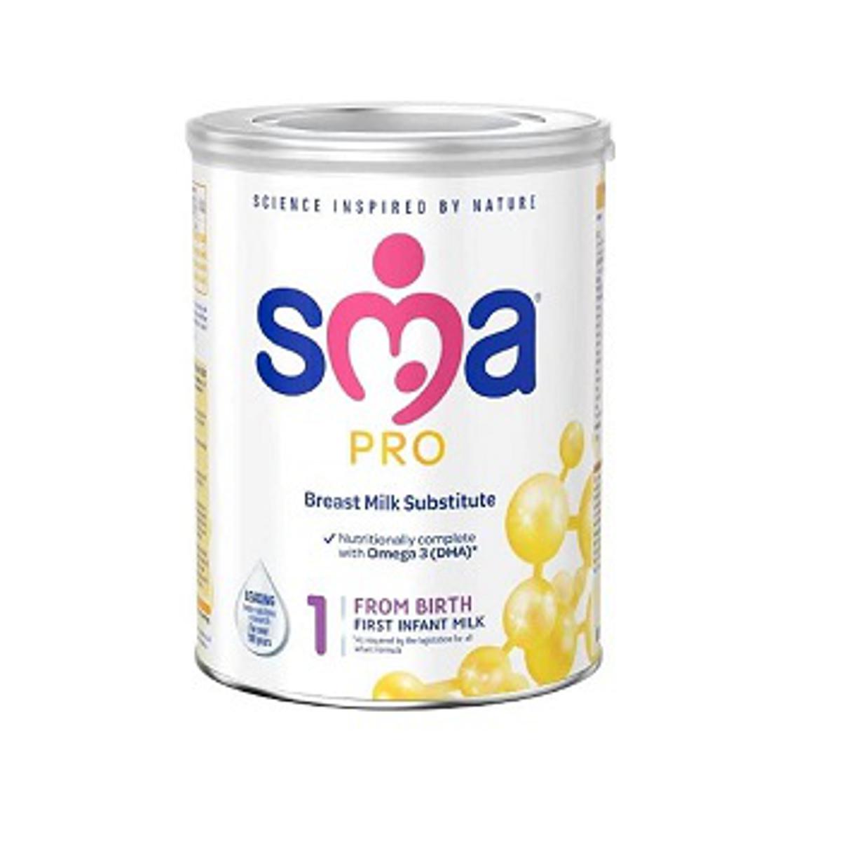 SMA Pro Milk First Infant Milk 1, 800 gm