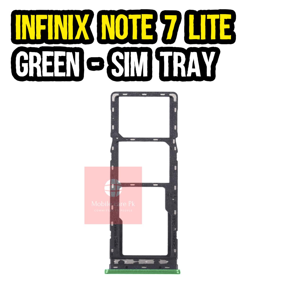 infinix note 7 sim slot