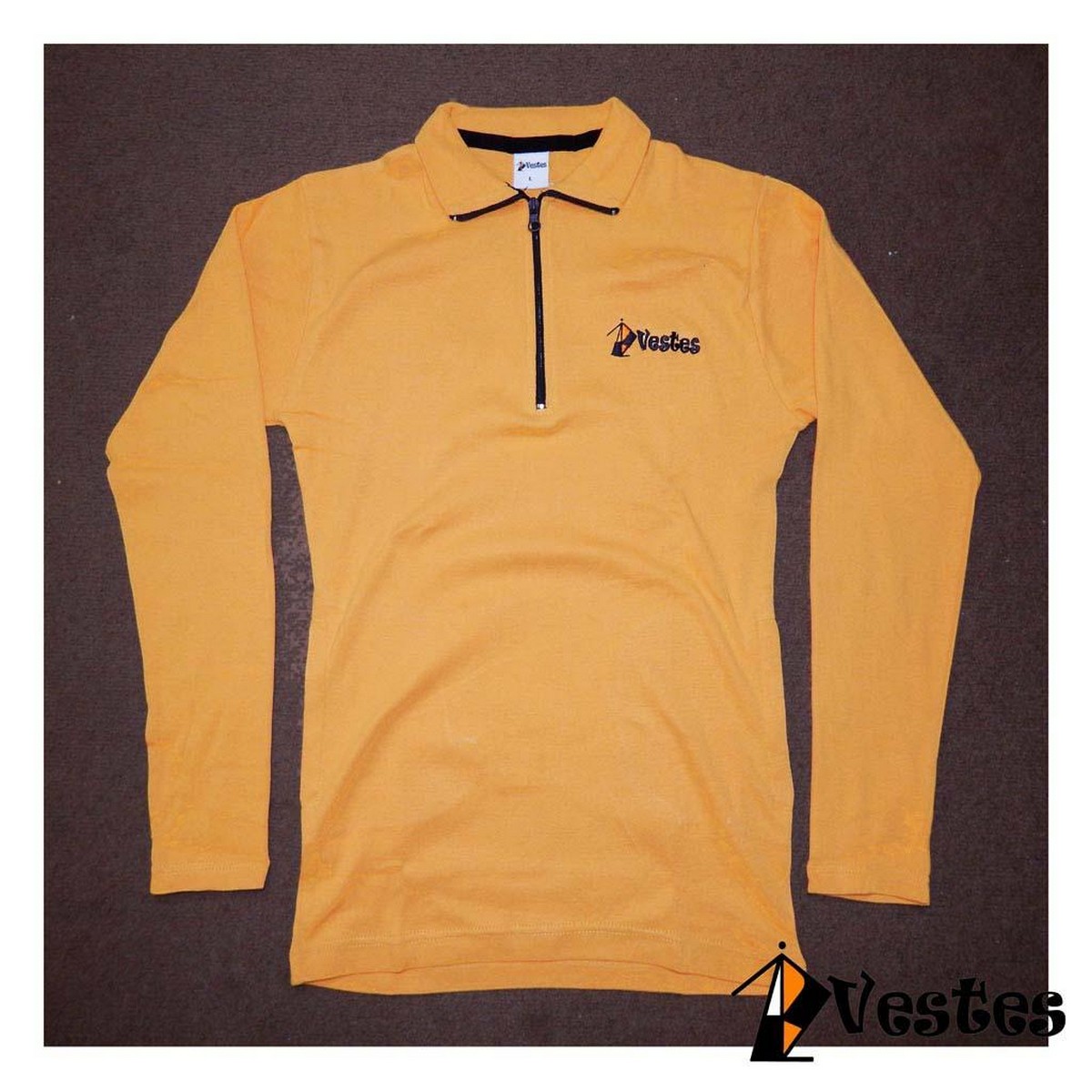 Front Mock Neck Half Zipper For Men
