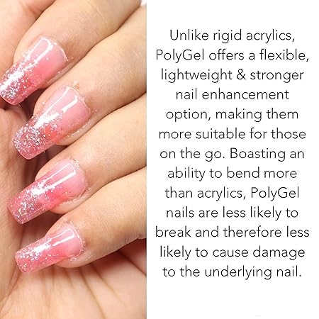 Pack Of 6 Poly Gel Different Colors (Best Quality)