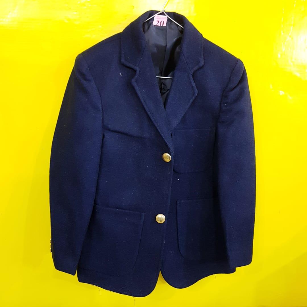 Blue Uniform Blazer Coat Winter Collection