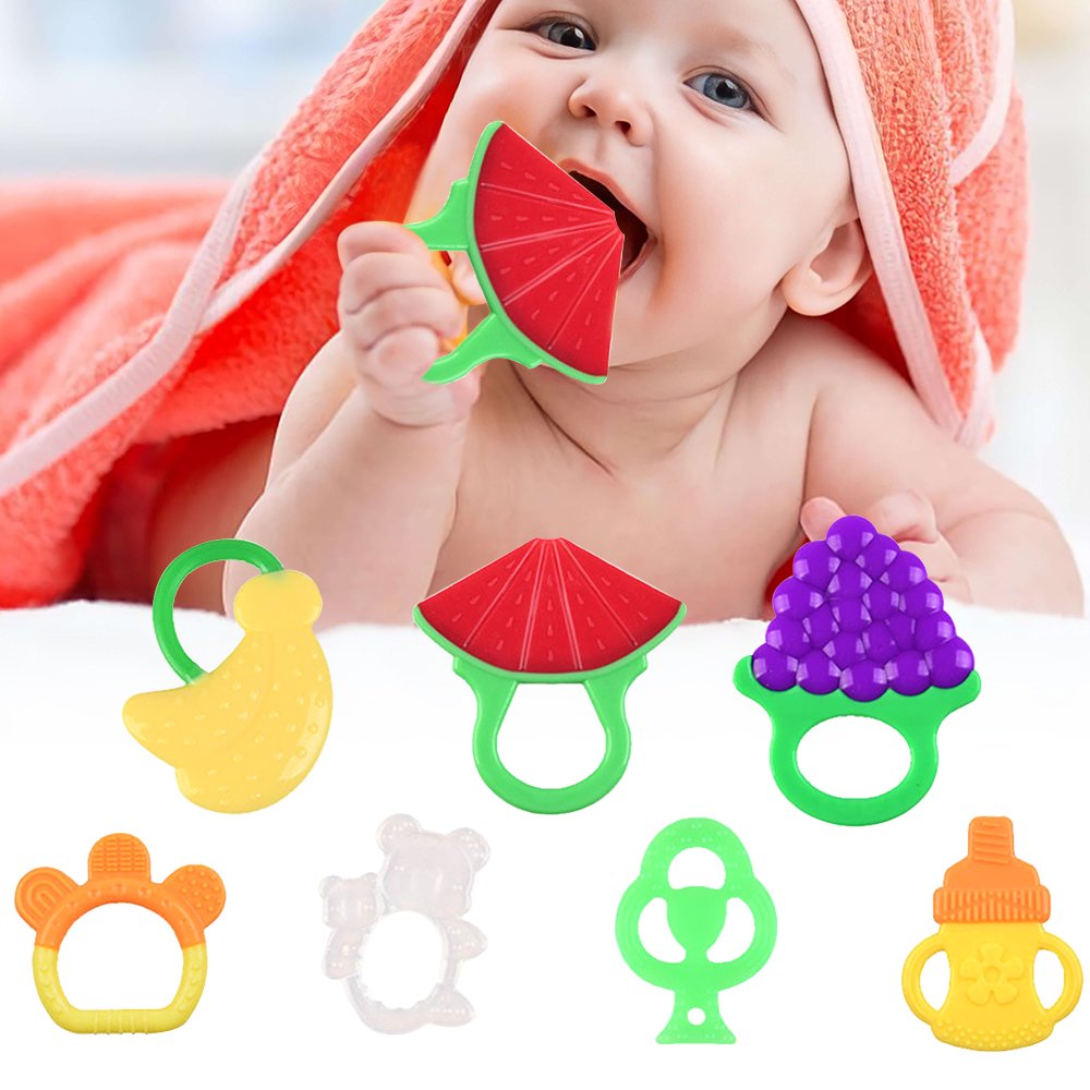 Baby Cooling Teether | Water Filled Coolingg Teeether | Water Teetherss | Cool Calm Baby Infant | Baby Teething Toy | BPA FREE | Soothes Gums | Hello baby