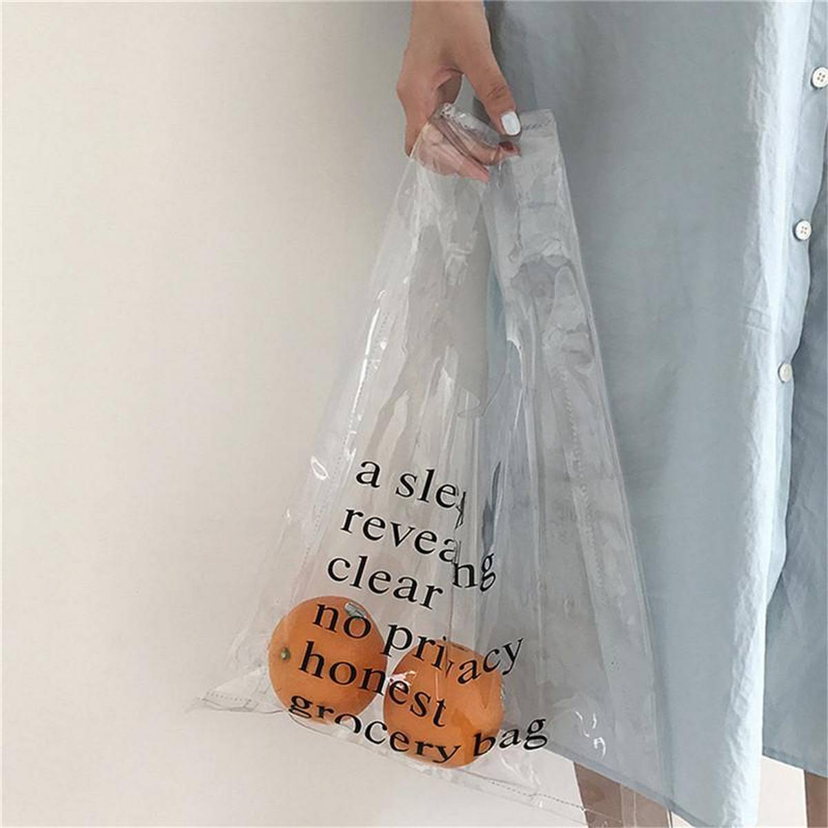 vinyl plastic bag