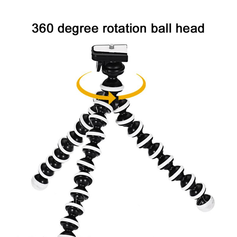 Portable Flexible MEDIUM 10inch Octopus aStand Gorilla tripod Z-02 for Digital Cameras, Mobiles & DSLR With mobile Holder