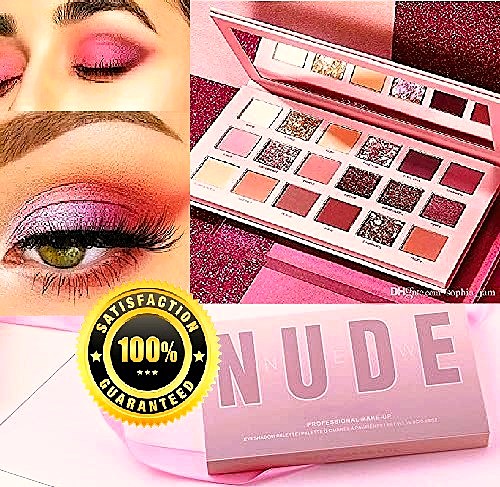 ORIGINAL18 colors NEWNude Eyeshadow palette, Professional, Silky Shine Colors, Shimmery and Matte Finish Shades for Eye Makeup, Pressed Pigments Eye Shadow Kit, Complete Eye Shadow Palette Set