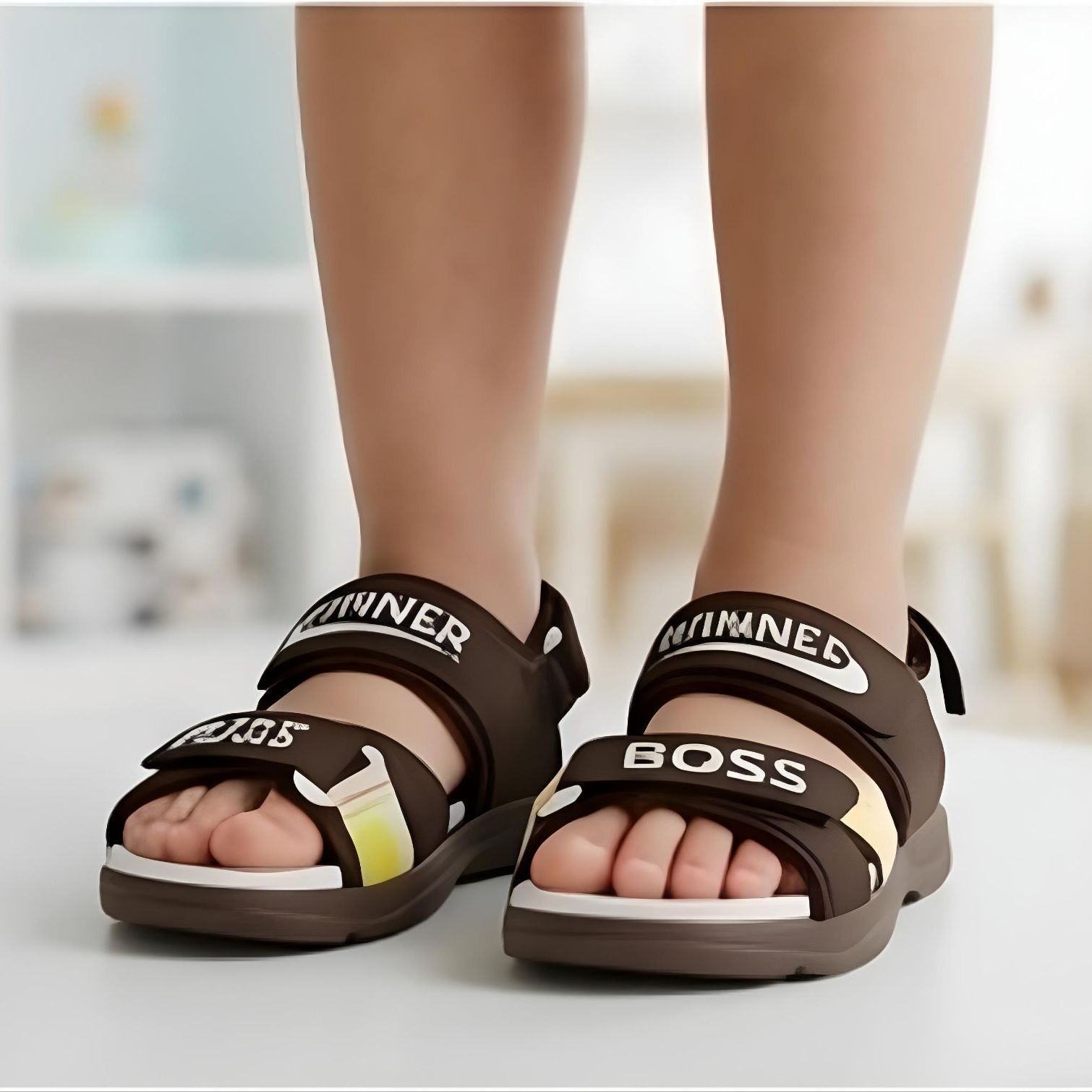 Kids Kito Sandals for Boys - Bachon ke Sandal - Premium Sports Shoes with Velcro Straps for Baby Boys Kids Shoes