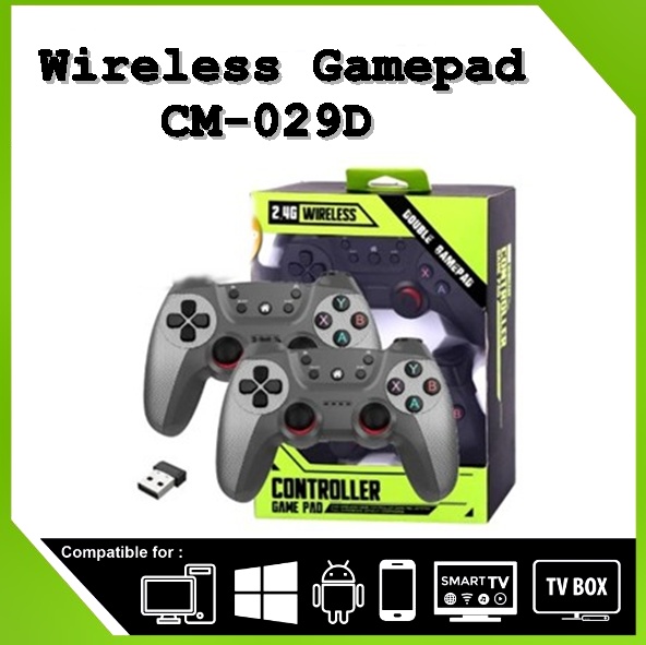 2.4G Wireless Gamepad Joystick Game Controllers FOR Game Sticks, Smart TV, TV Boxes, Game Box and PC (Only Joystick Game Controllers)