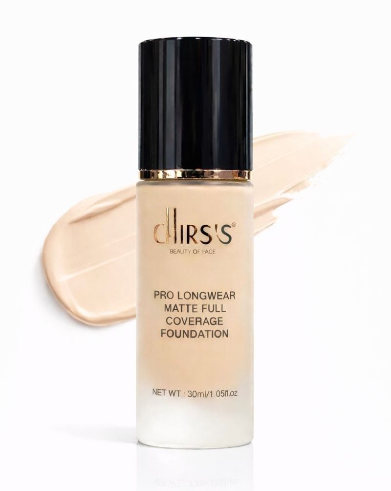 Matte Liquid Foundation Waterproof Tube 30g