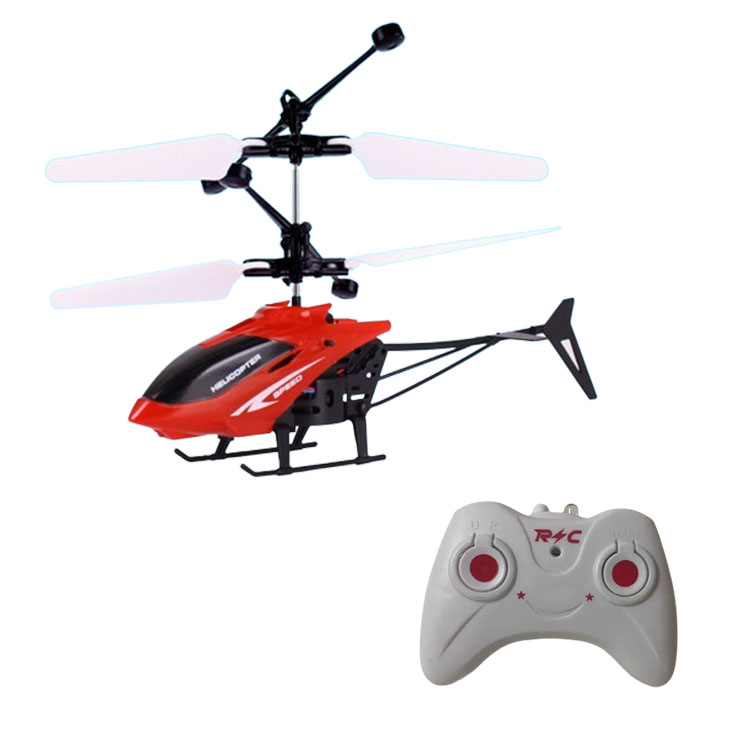 Remote Control Helicopter Cool Electric Airplane Toys for Kids RC Helicopter with LED Toys for Boys and Girls