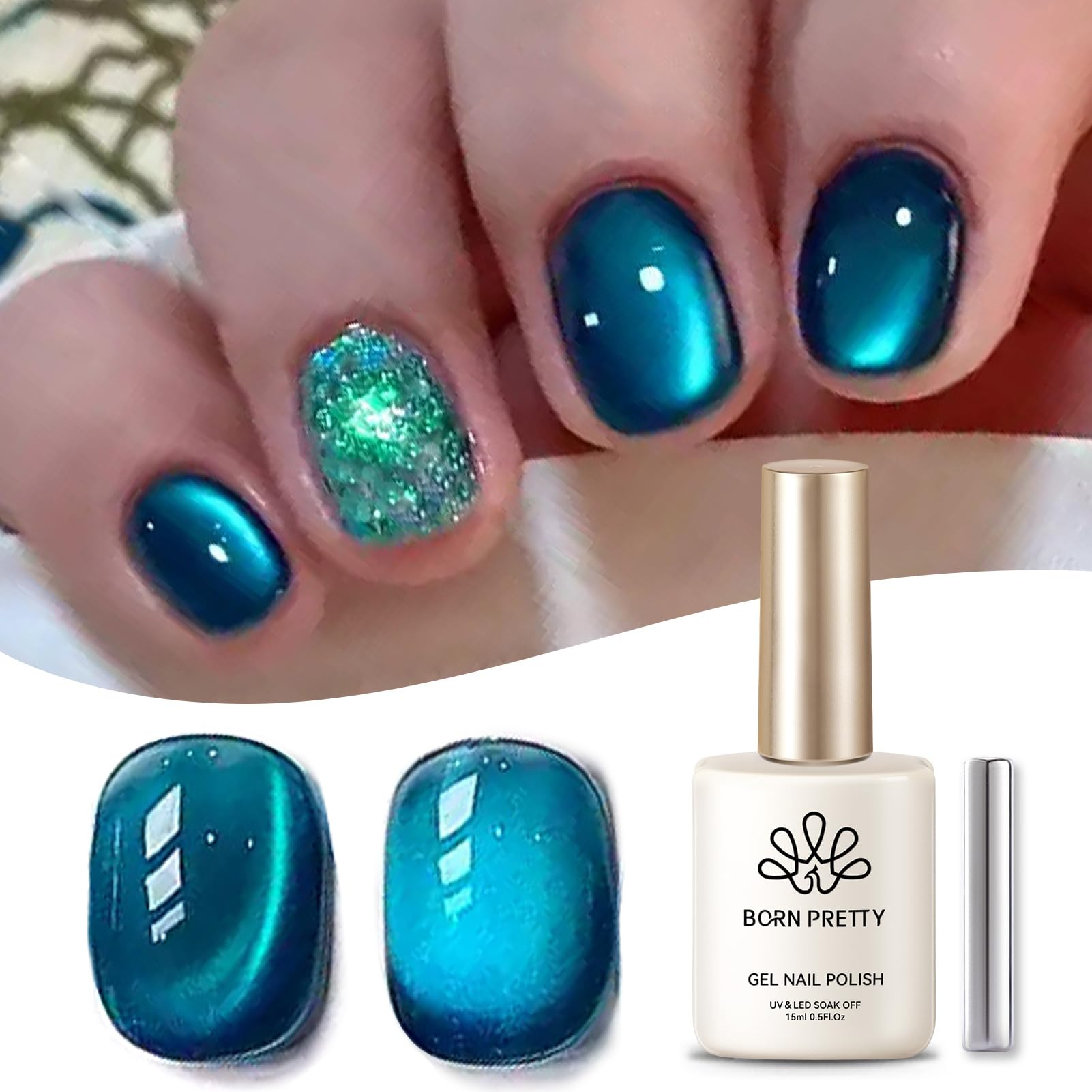 Gel Nail Polish – Long Lasting High Shine Nail Colour for Smooth Finish, Quick Dry & Chip Resistant Manicure