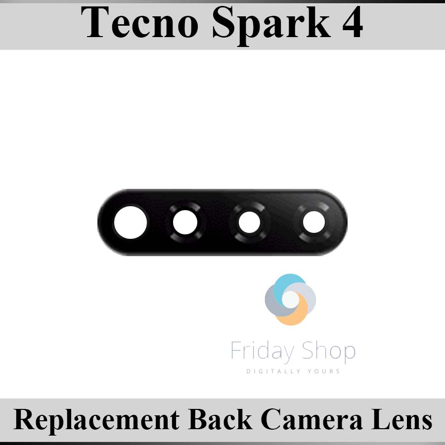 tecno spark 4 back camera glass