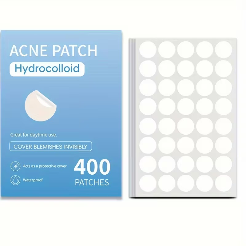 Hydrocolloid Pimple Patch, Invisible Pimple Patches for Acne, Pimple Patches, Acne Patches for Face, Blemishes & Pimples Covering Patch, Facial Concealer Stickers, Hydrocolloid Patches for Acne Care & Spot Treatment