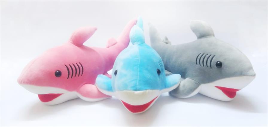 Shark Plush Toy for Kids – Soft Stuffed Animal – Shark Pillow – 50cm – Cuddly Gift for Boys and Girls