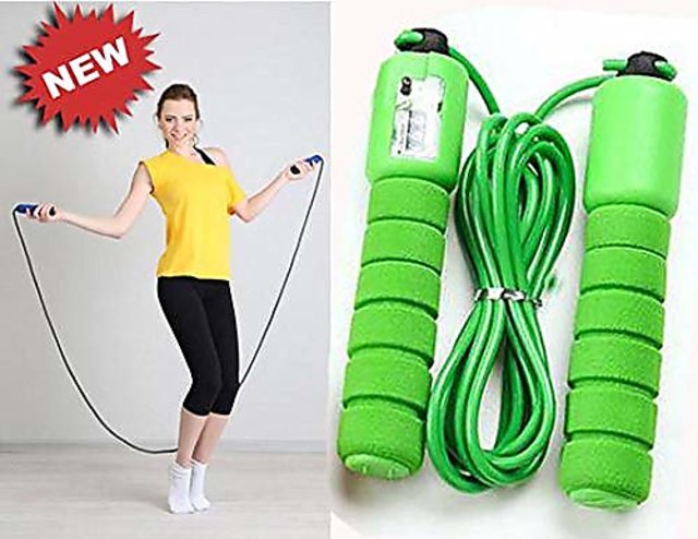 Speed With Counter Fitness Workout Exercise Gym Skipping Rope