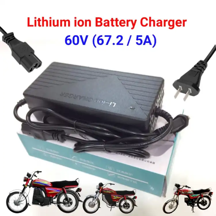 fast charger 67.2v 5a lithium battery