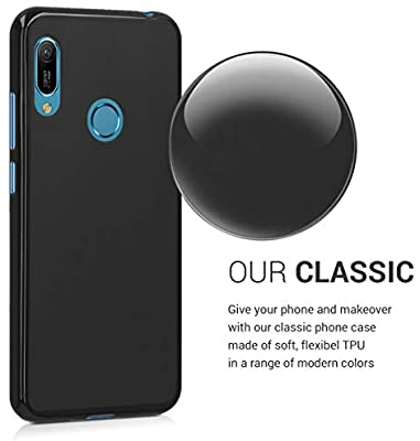 Custodia A Libretto Per Huawei Y6 2019 - Pelle PU Con Interno In TPU, Nero Retro - 4
