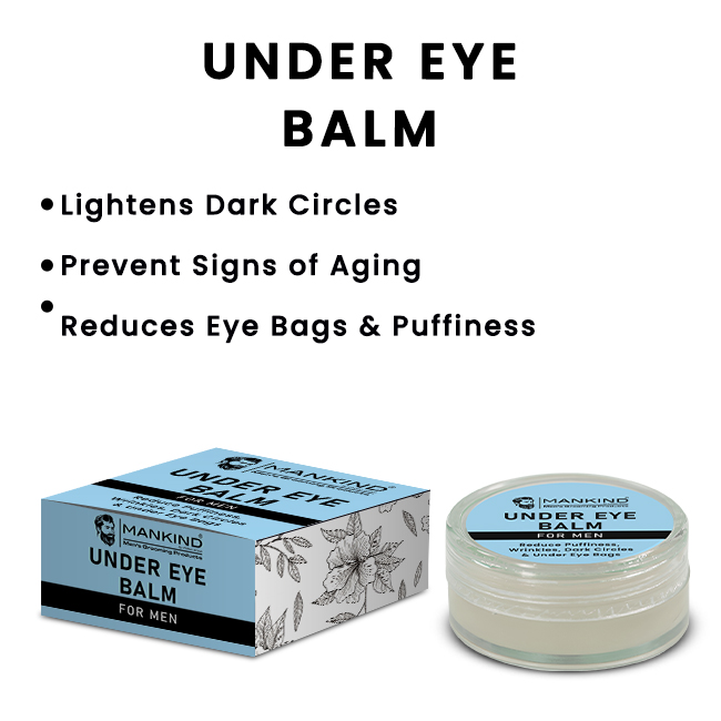 Under Eye Balm (for Men) – Reduce Puffiness, Wrinkles, Dark Circles & Under Eye Bags