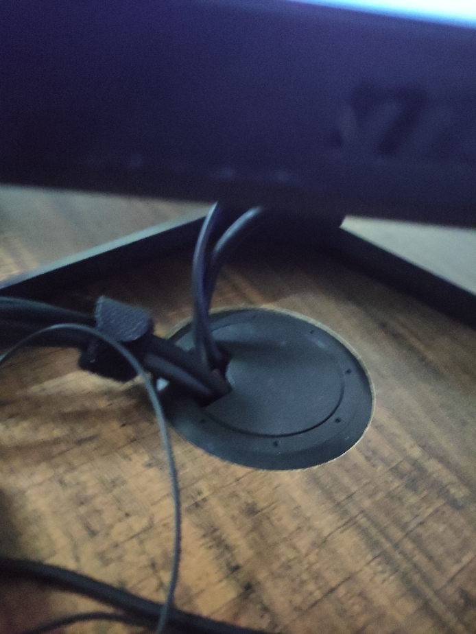 Home Office Desk Table Computer Grommet Cable Wire Hole Cover