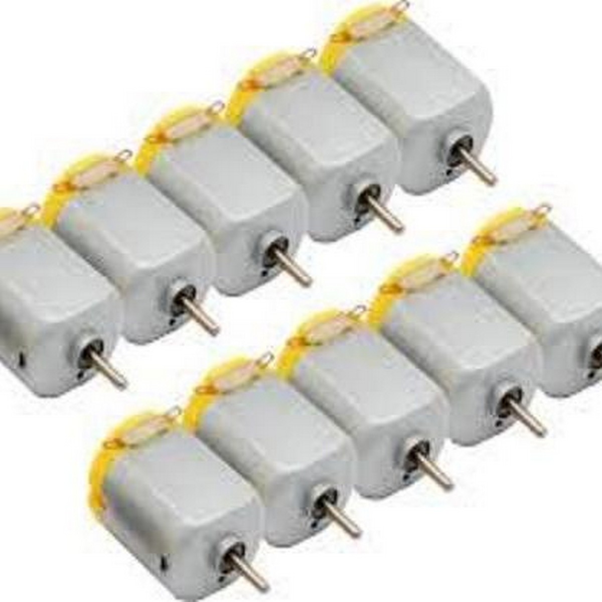 Pack Of 10 (Mini Micro 3V Dc Motor For Diy Toys / Hobbies Car Motor)