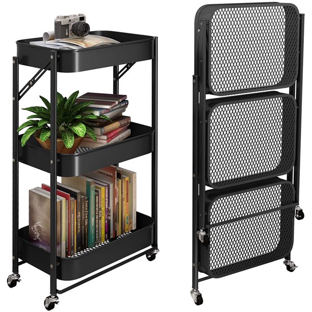foldable metal cart