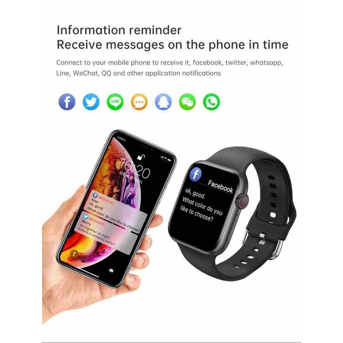 Mc70 smart watch: Buy Online at Best Prices in Pakistan | Daraz.pk
