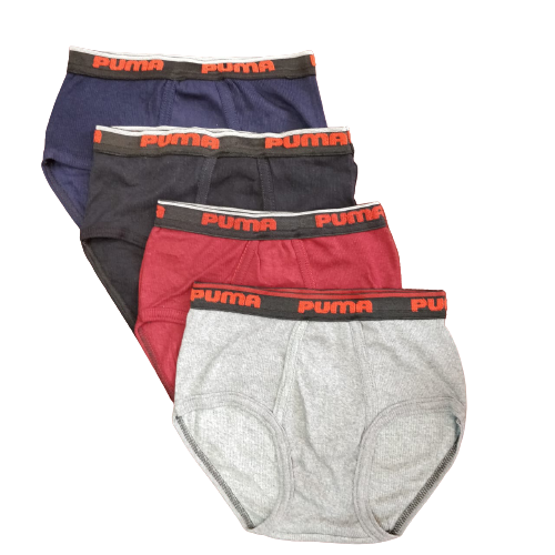 Pack of 6 Cotton Underwear (RIB) for Boys / Mens / Gents
