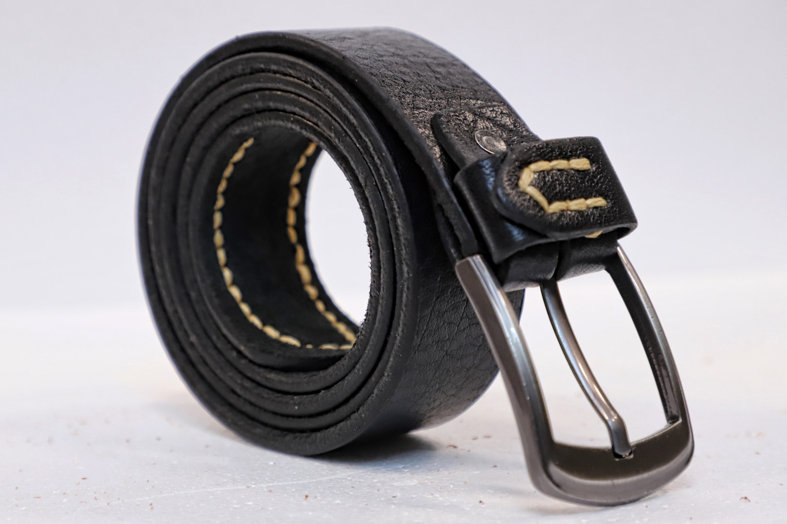 Genuine Leather Belt for Men | Handmade | MZ signatures | Daraz.pk