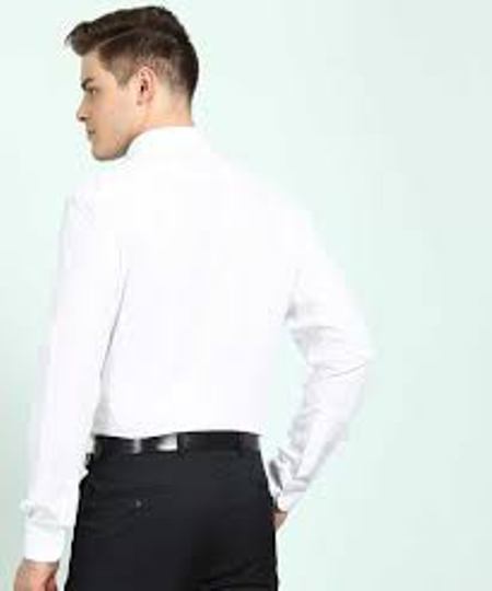 White Formal Full Selves Shirt For Men / PACK OF TWO /Imported Fabric / Cotton Fabric