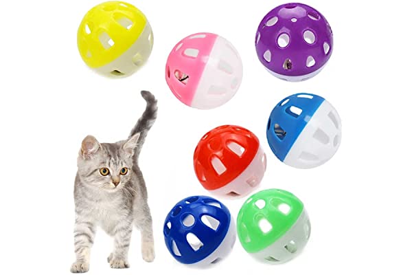 Pets Plastic Inside Bell Cat Toy