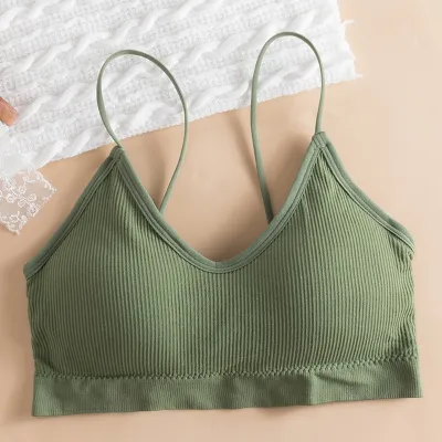 Sports Bras for Women Summer Thin Small Chest Gathered Without