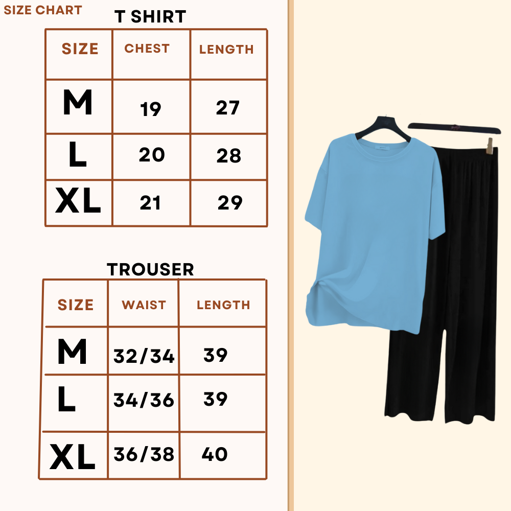MK Garments - ButterFly Heart Printed Soft Comfortable Fabric Casual Wear Suits for Girls and Womens Half Sleeves T Shirt With Plaazo For  Girls