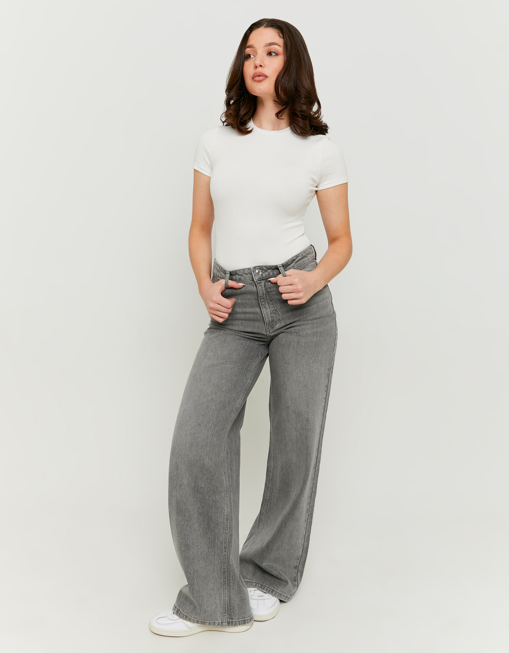 summer relaxed BaGGy Zara Wide Leg High quality denim jeans baggy style  pants for Girls select only waist size 26 to 36 waist