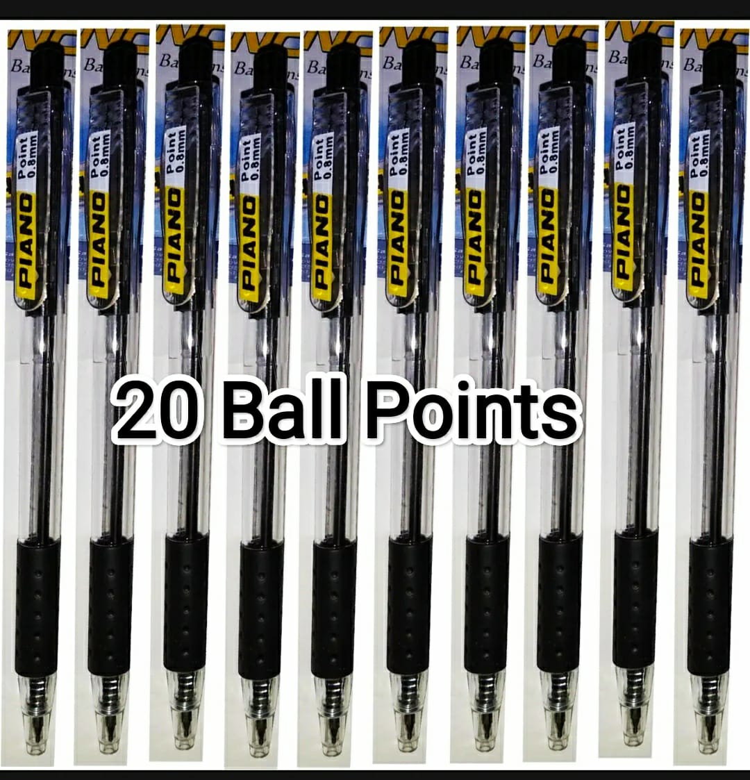 Piano Ball Point - Pack of 2 - ( 10 Pc in a Box ) - 20 Ball Points ...