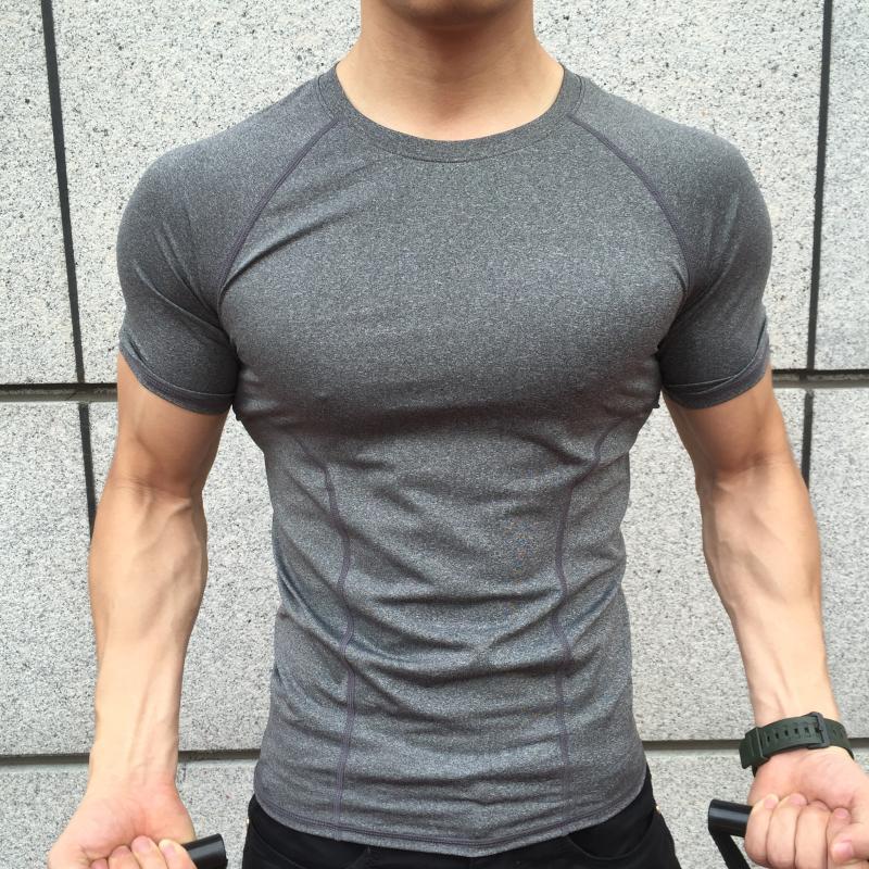 Gym Workout Shirts for Boys Casual T-Shirts - Long Sleeves T Shirts for Men  - V-Shaped Half Sleeves Tee Shirts 95% Cotton T-Shirts - Sports Shirts for  Men: Buy Online at Best