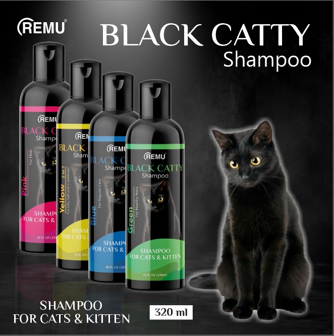 Remu Black Catty Shampoo 320ml