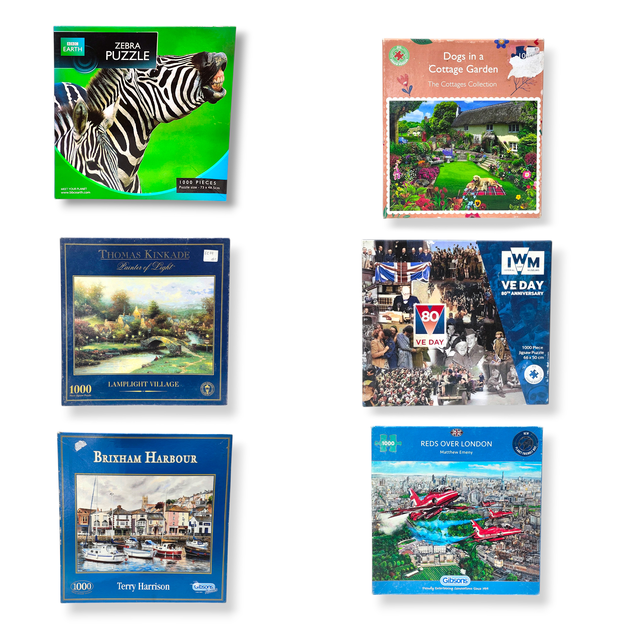1000 Piece - Jigsaw Puzzle - Different Designs - Lot 05
