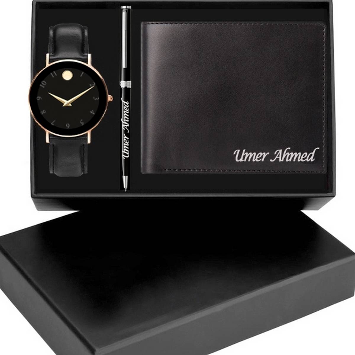 Men Watches Wallet Gift Set Male | Wristwatch Wallet | Mens Gift Set Us -  Silver Quartz - Aliexpress