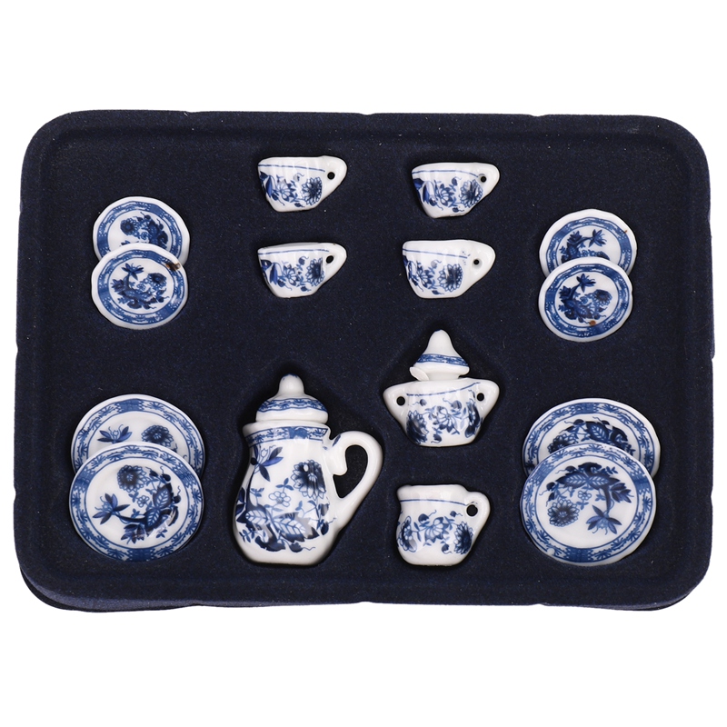 Miniature china tea set best sale