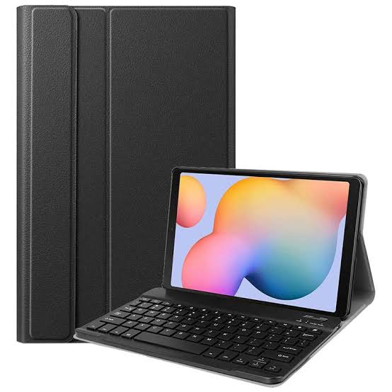 Samsung Galaxy Tab S6 Lite Book Cover Black. Daraz.pk