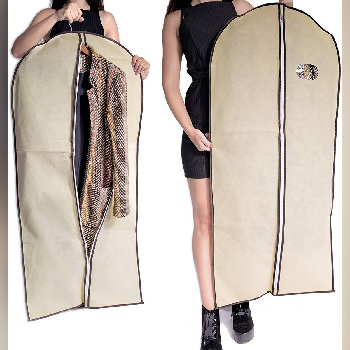 Pack Of 6 Transparent Suit Cover: Buy 