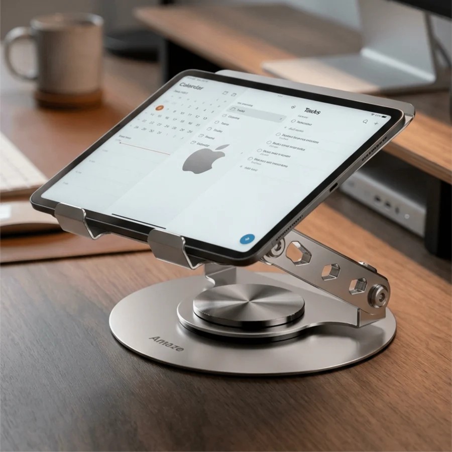 Amaze A550 Metallic 360° Rotational Tablet Stand with Ergonomic Height & Angle Adjustment 14 676ea93dd0c4c5fc93e7c47610ef1000