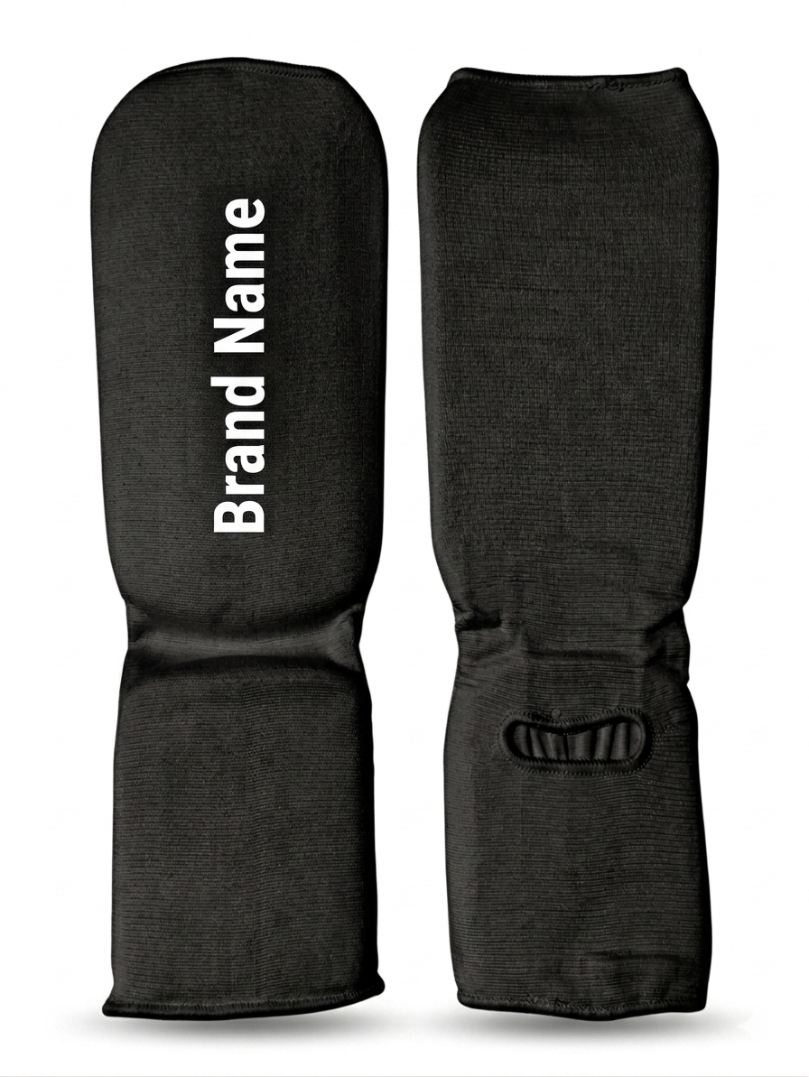Professional MMA Shin Guards (Pair) & Instep Protection - Breathable Kickboxing & Muay Thai Gear for Martial Arts Training