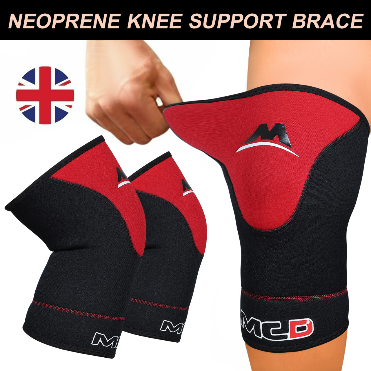 RDX Neoprene Knee Support Brace Guard – RDX Sports