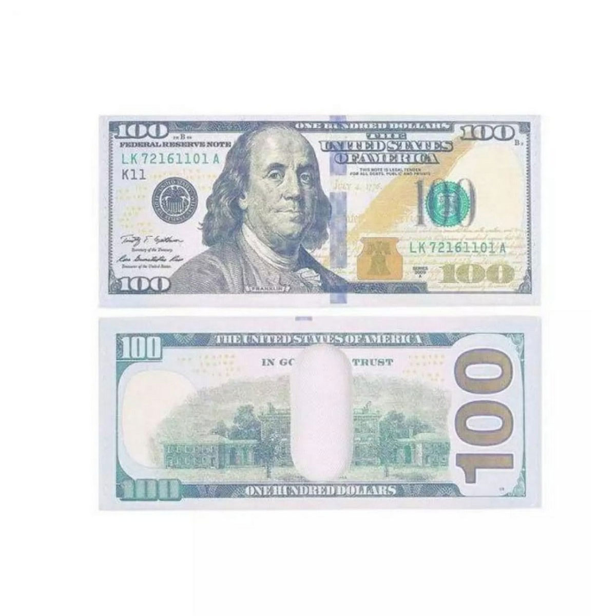 100 Dollar_Shaped Wallet | Wallet/Purse for Men/Women
