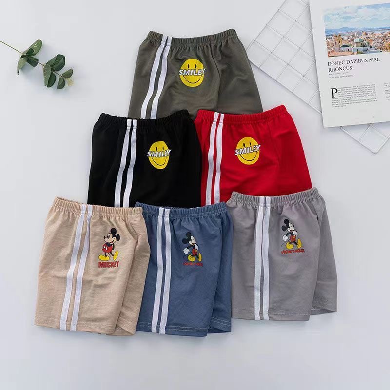 Children's Summer Shorts Children's Clothing Cotton Boys and Girls Shorts Casual Pants Children's Cotton Shorts for Boys and Girls Summer Thin Pants Pants Quick Drying and Breathe Pants Middle and Large Kid's Pants